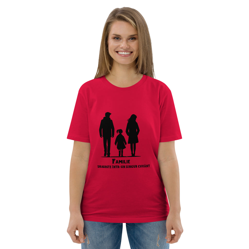 Familie: Dragoste Intr-un Singur Cuvant - Tricou femei