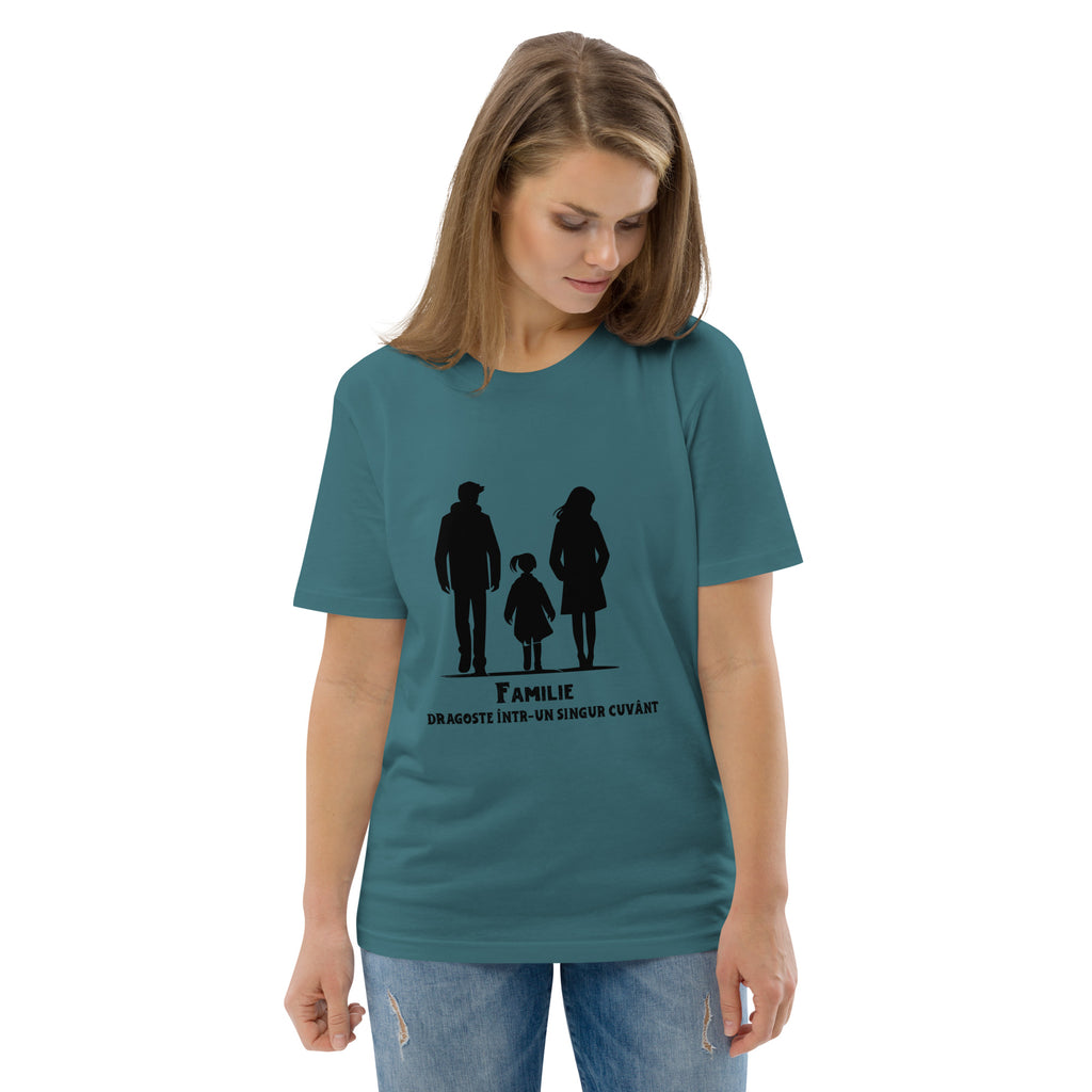 Familie: Dragoste Intr-un Singur Cuvant - Tricou femei