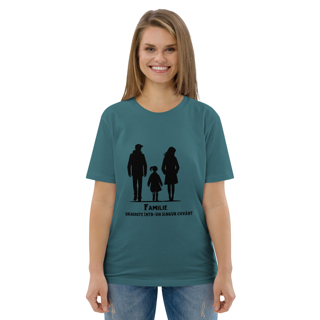 Familie: Dragoste Intr-un Singur Cuvant - Tricou femei