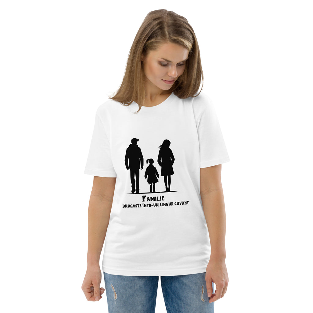Familie: Dragoste Intr-un Singur Cuvant - Tricou femei