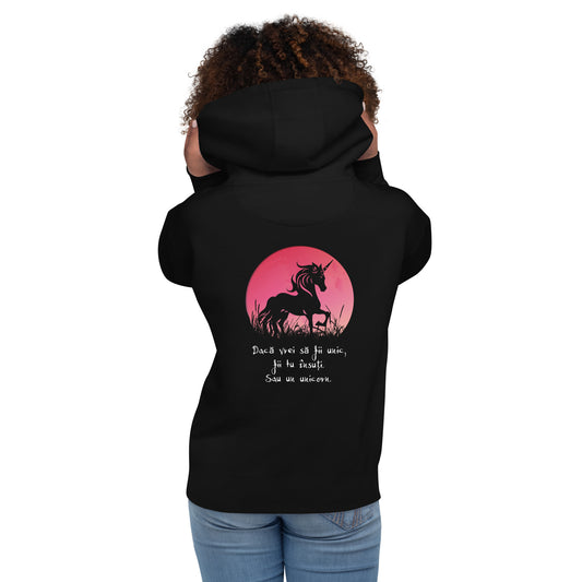 Fii un unicorn - Hoodie pentru femei