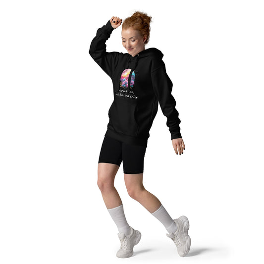 Frumusetea vine din interior - Hoodie pentru Femei