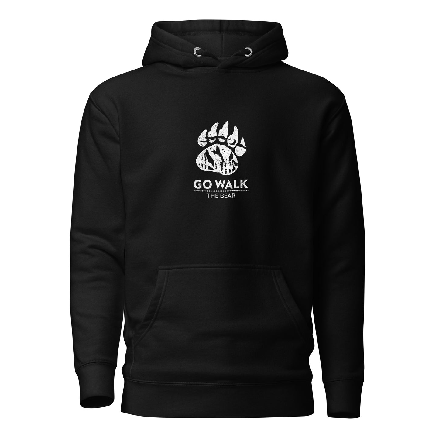 Go walk the bear - Hoodie pentru Barbati