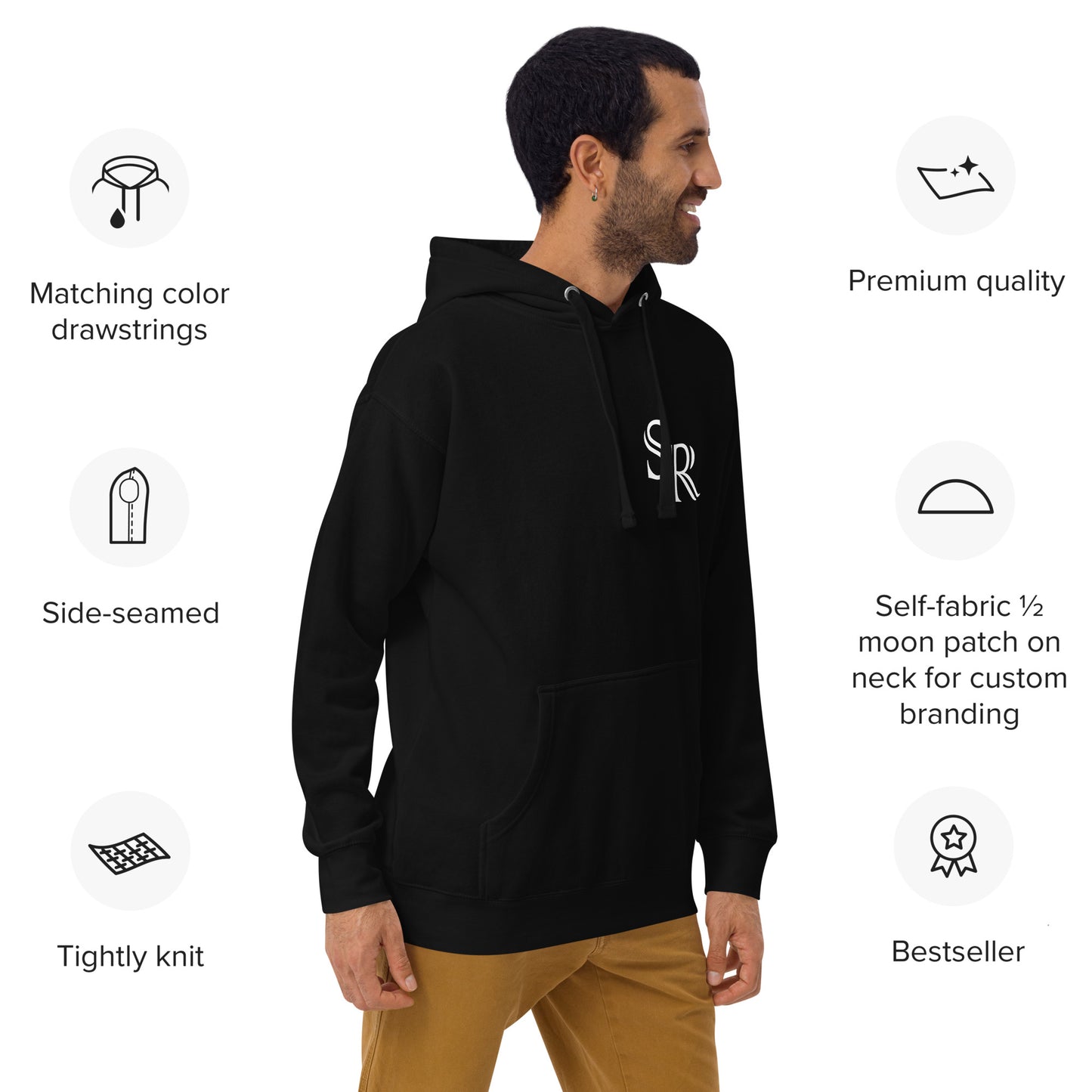 Nu plange - Hoodie pentru barbati in Limba engleza