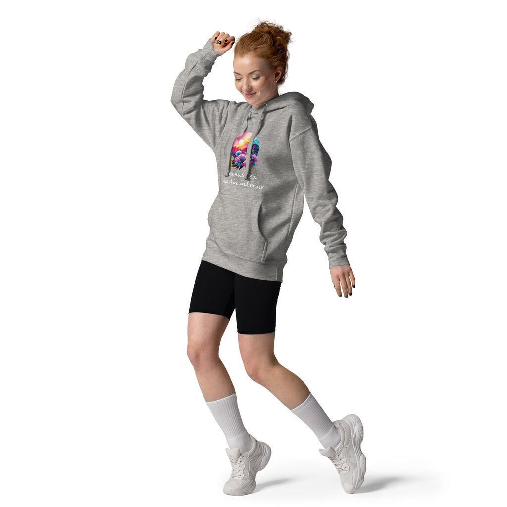 Frumusetea vine din interior - Hoodie pentru Femei