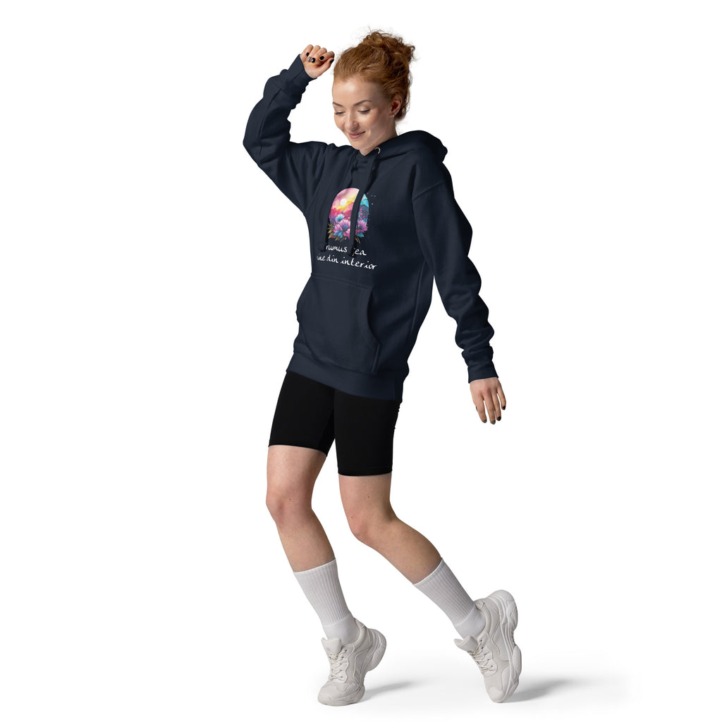 Frumusetea vine din interior - Hoodie pentru Femei