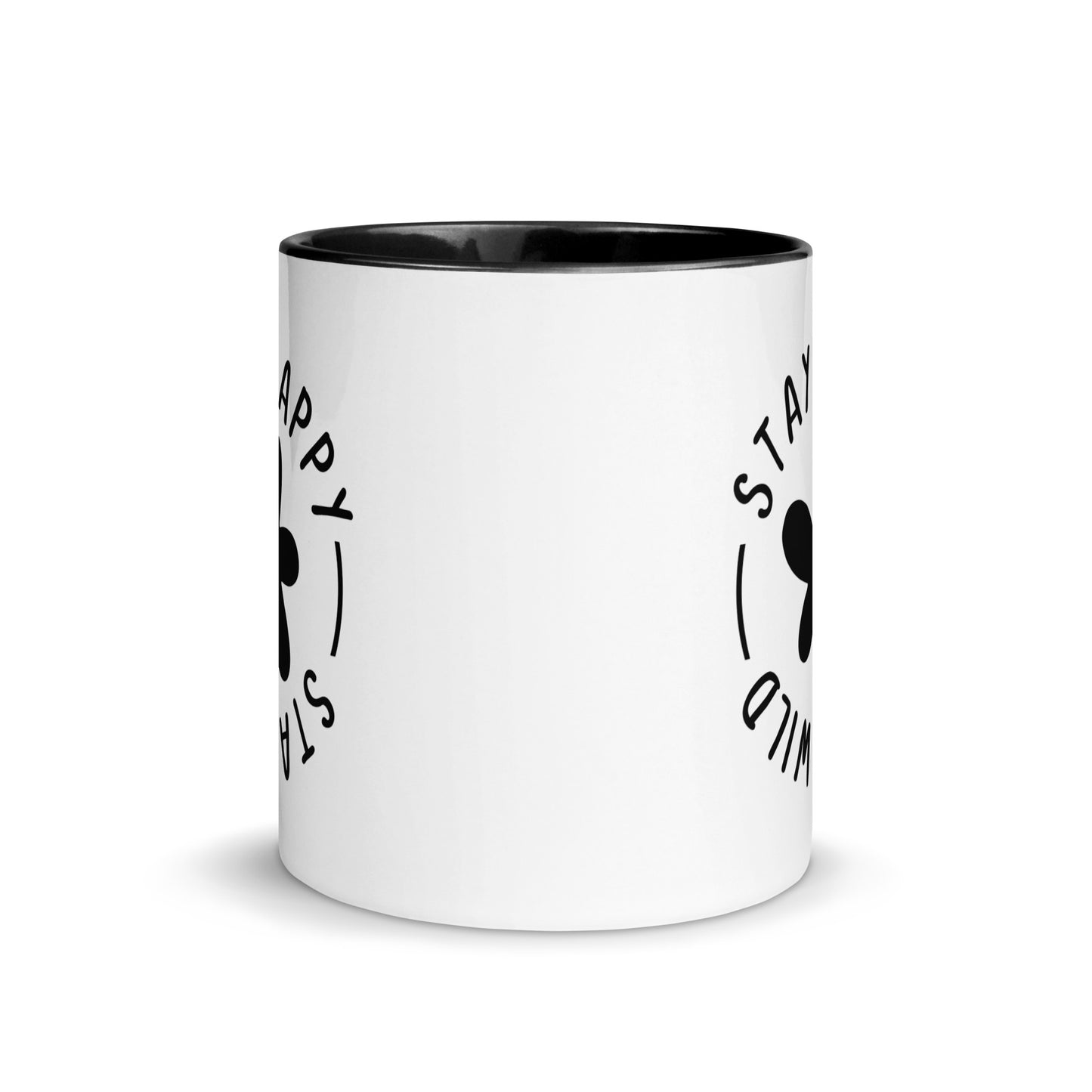 Stay Happy Stay Wild - Cana Mug with Color Inside