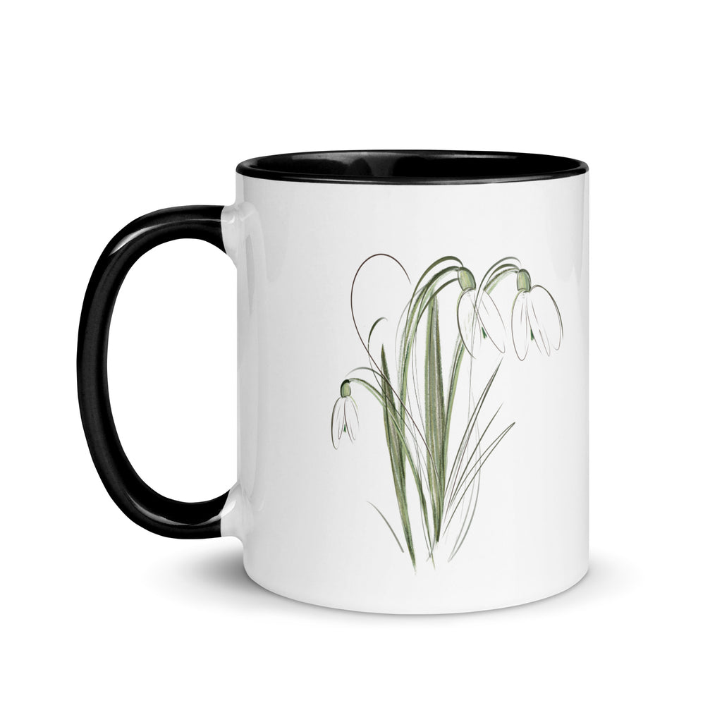 Ghiocei Vestitori Ai Primaverii - Mug with Color Inside