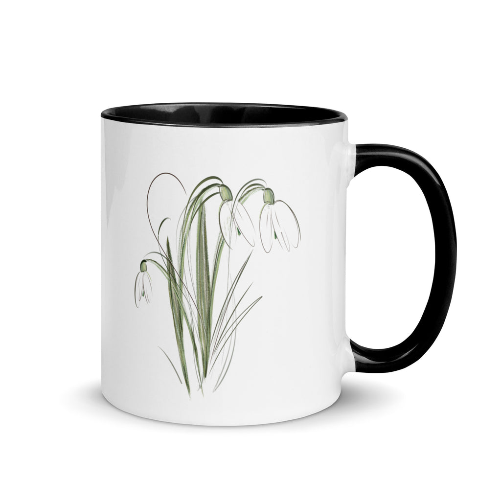 Ghiocei Vestitori Ai Primaverii - Mug with Color Inside