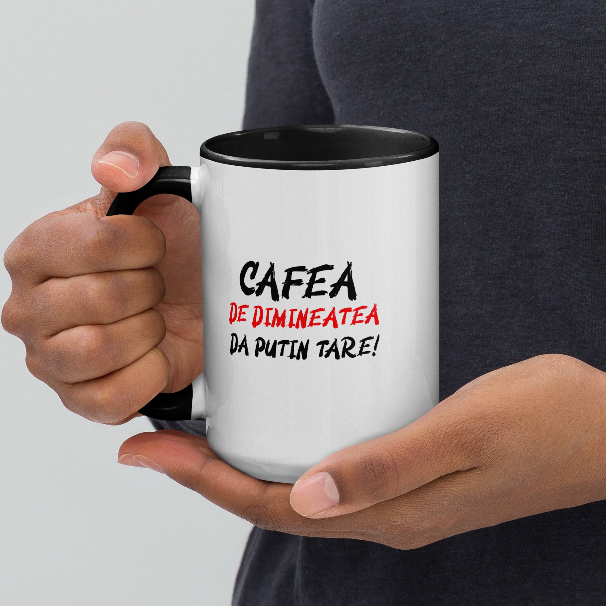 Cafea de dimineata da tare - cana