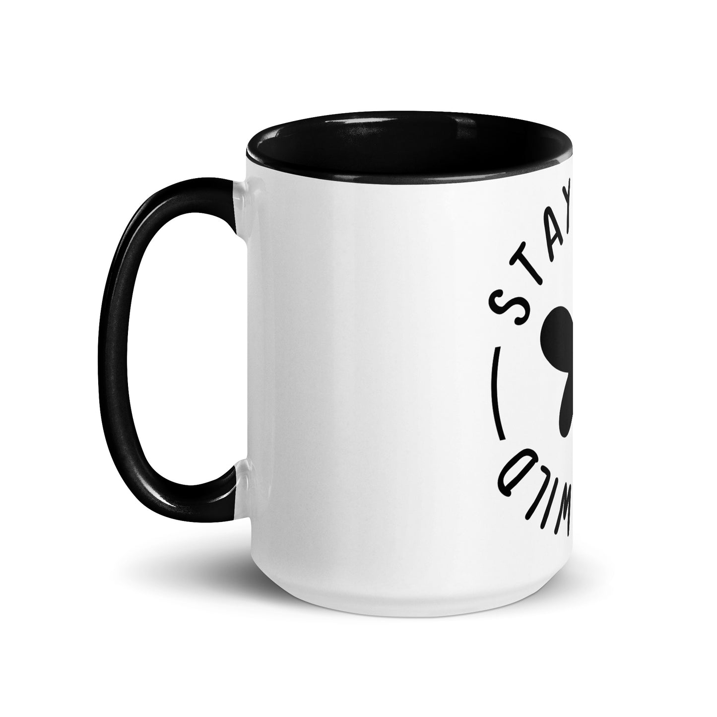 Stay Happy Stay Wild - Cana Mug with Color Inside