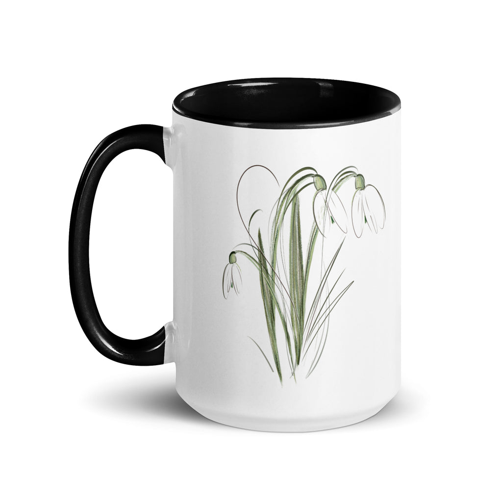 Ghiocei Vestitori Ai Primaverii - Mug with Color Inside