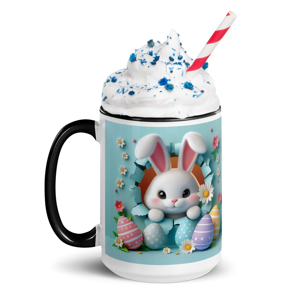Cana cu Iepuras - Mug with Color Inside