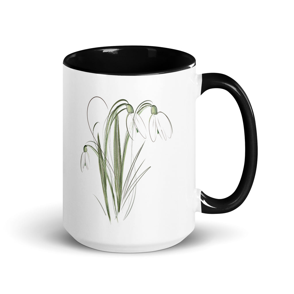 Ghiocei Vestitori Ai Primaverii - Mug with Color Inside