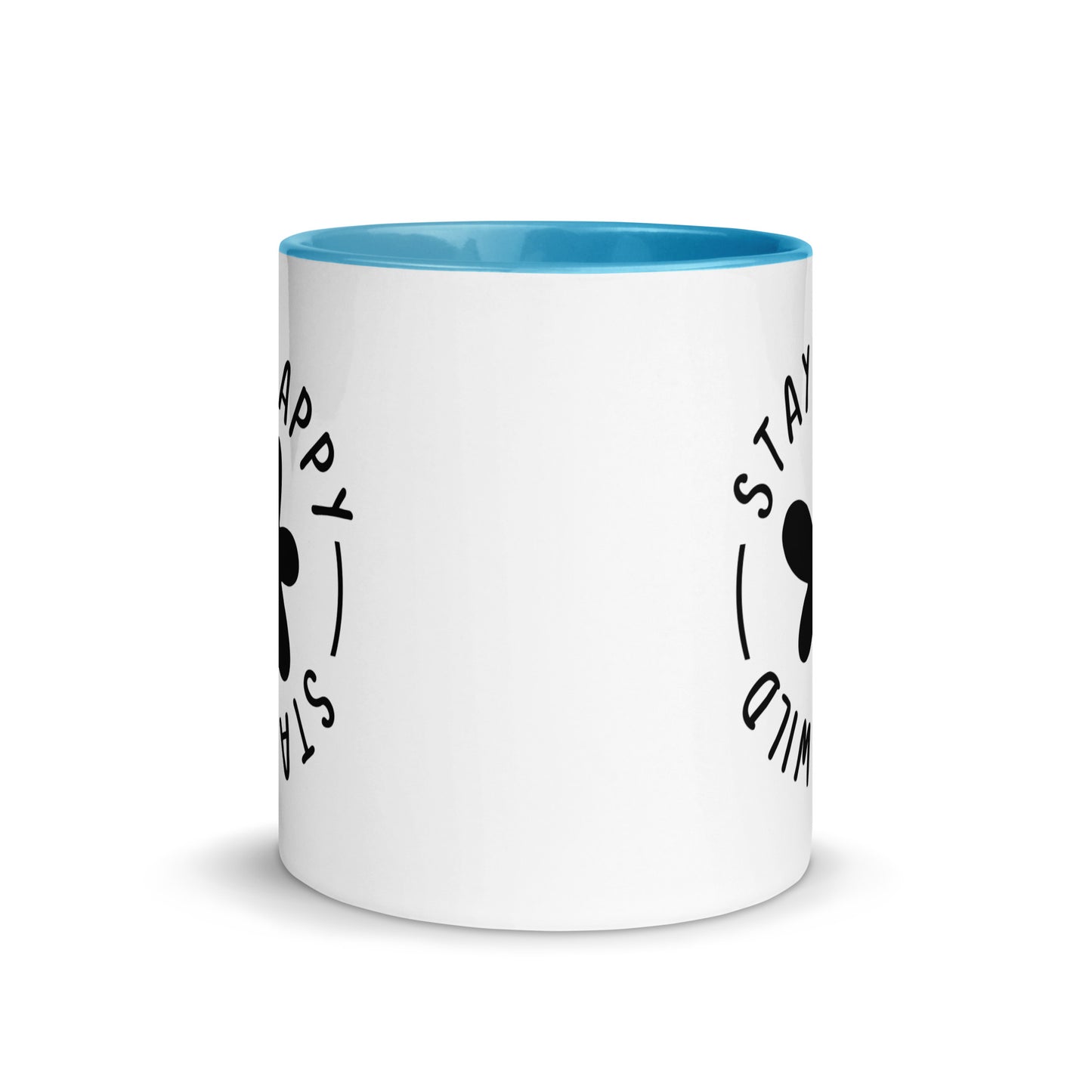 Stay Happy Stay Wild - Cana Mug with Color Inside