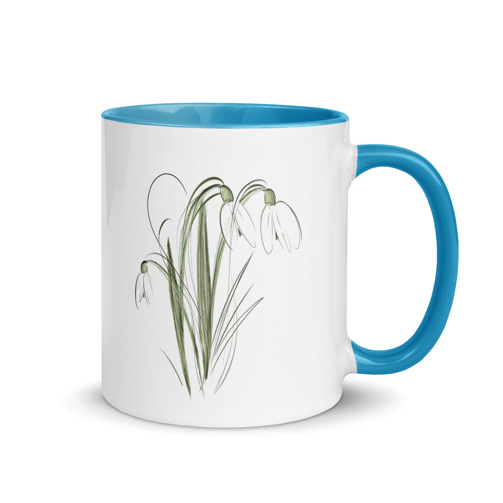 Ghiocei Vestitori Ai Primaverii - Mug with Color Inside