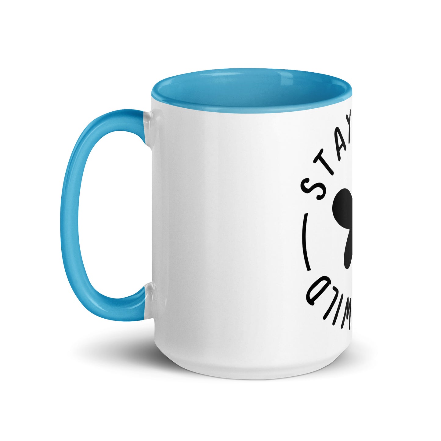 Stay Happy Stay Wild - Cana Mug with Color Inside