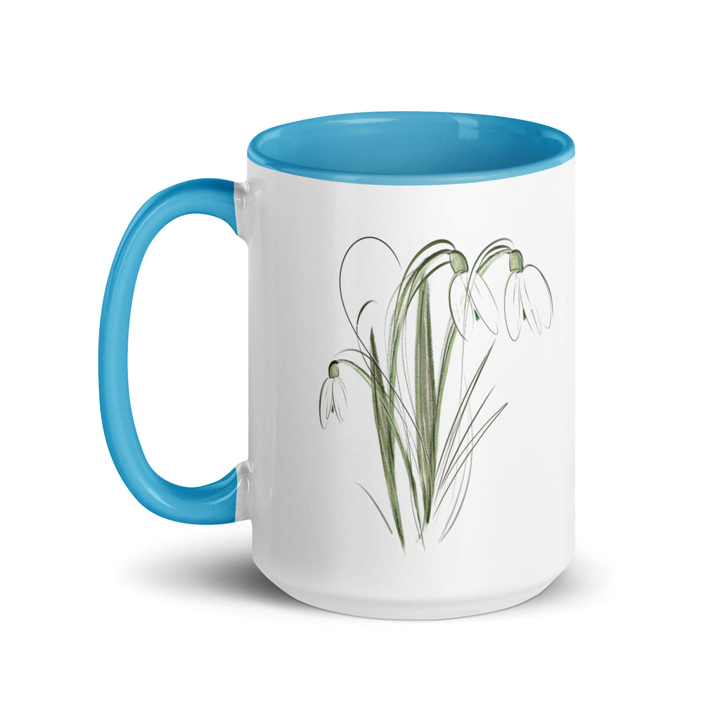 Ghiocei Vestitori Ai Primaverii - Mug with Color Inside