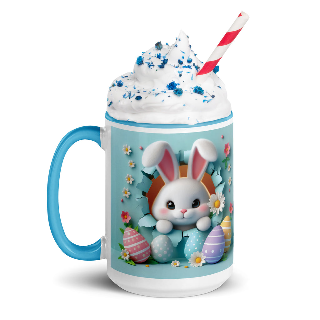 Cana cu Iepuras - Mug with Color Inside