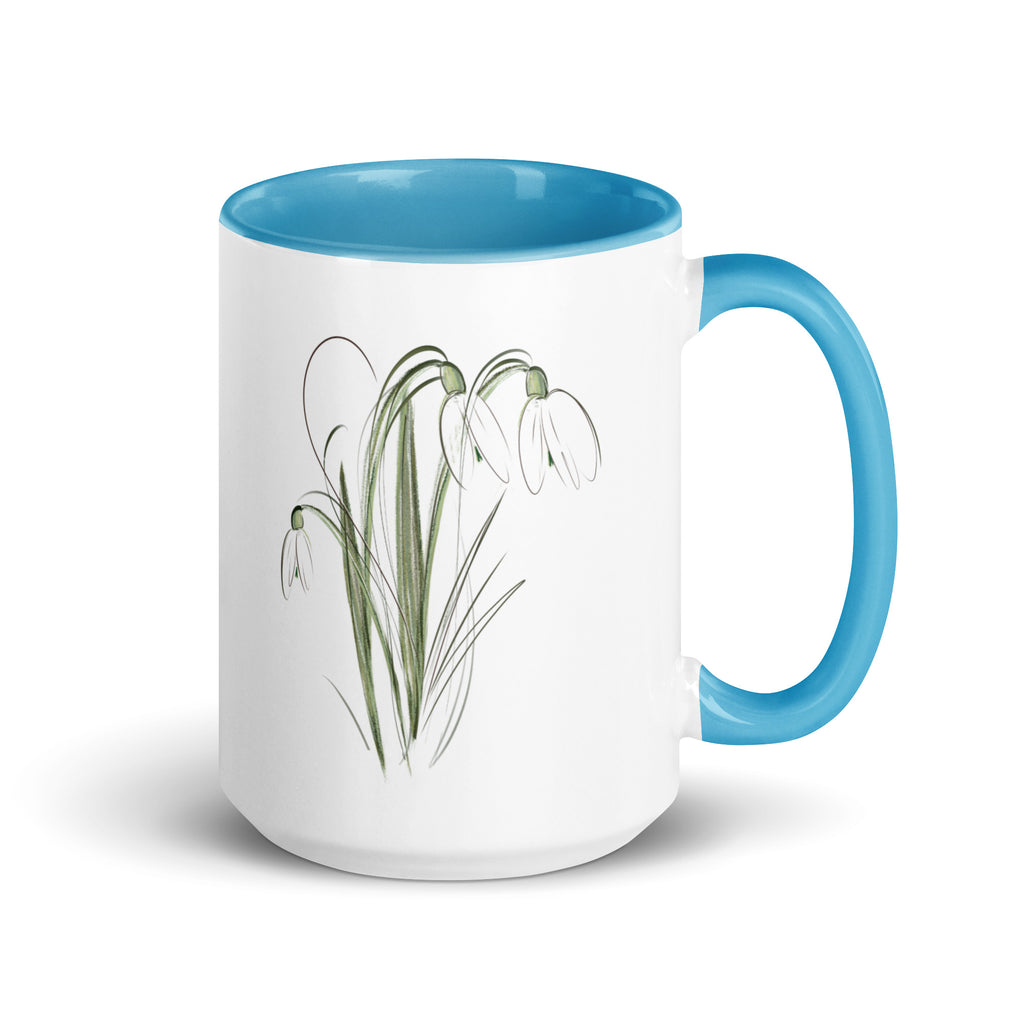 Ghiocei Vestitori Ai Primaverii - Mug with Color Inside