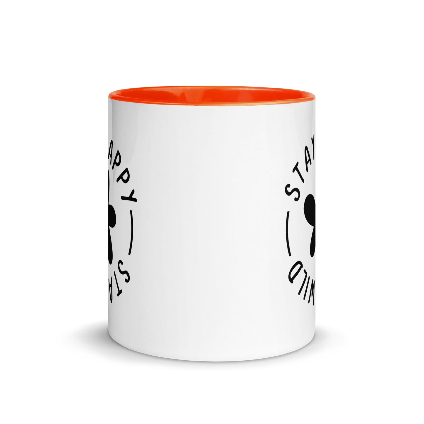 Stay Happy Stay Wild - Cana Mug with Color Inside