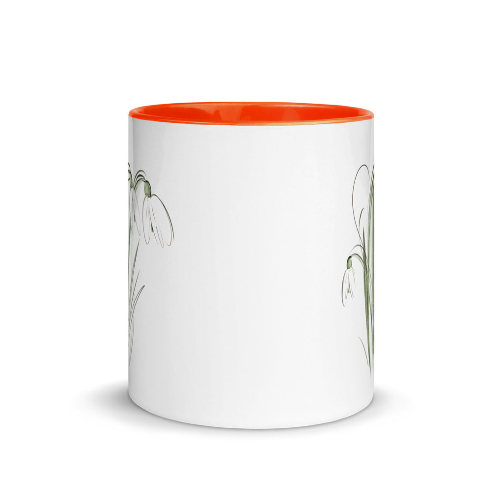 Ghiocei Vestitori Ai Primaverii - Mug with Color Inside