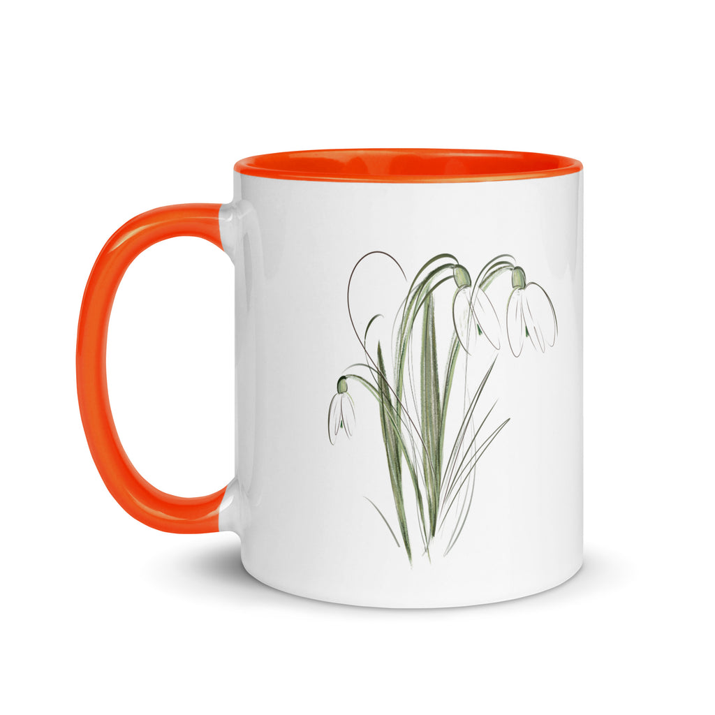 Ghiocei Vestitori Ai Primaverii - Mug with Color Inside