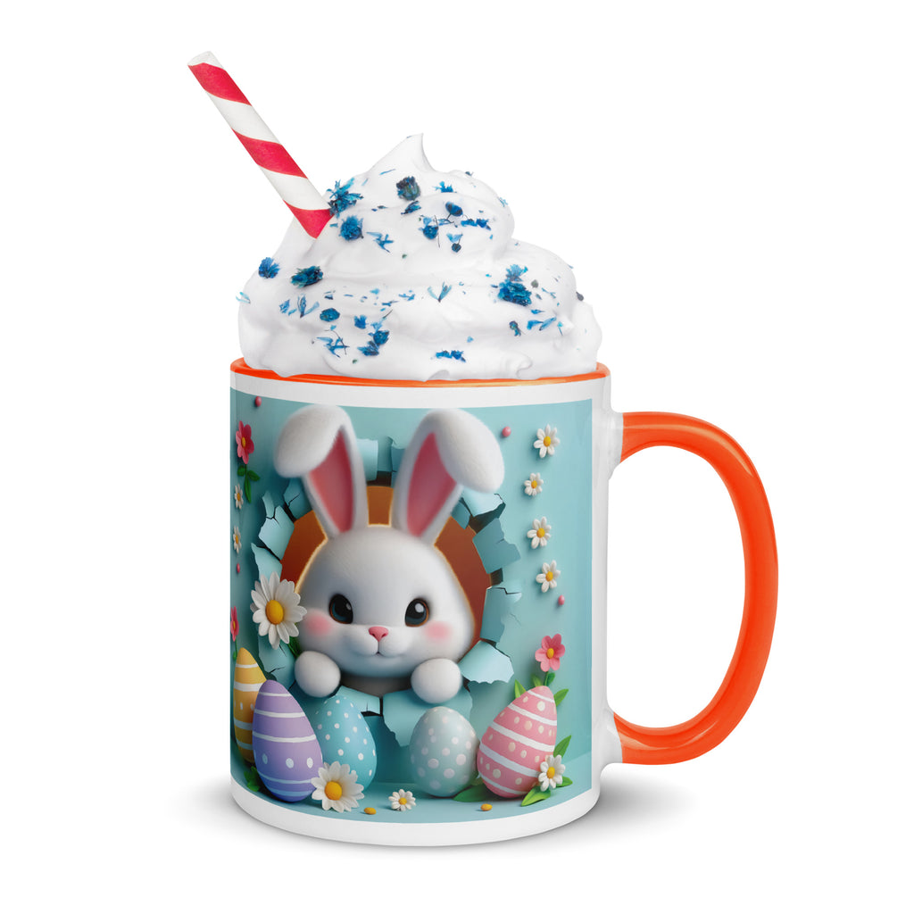 Cana cu Iepuras - Mug with Color Inside