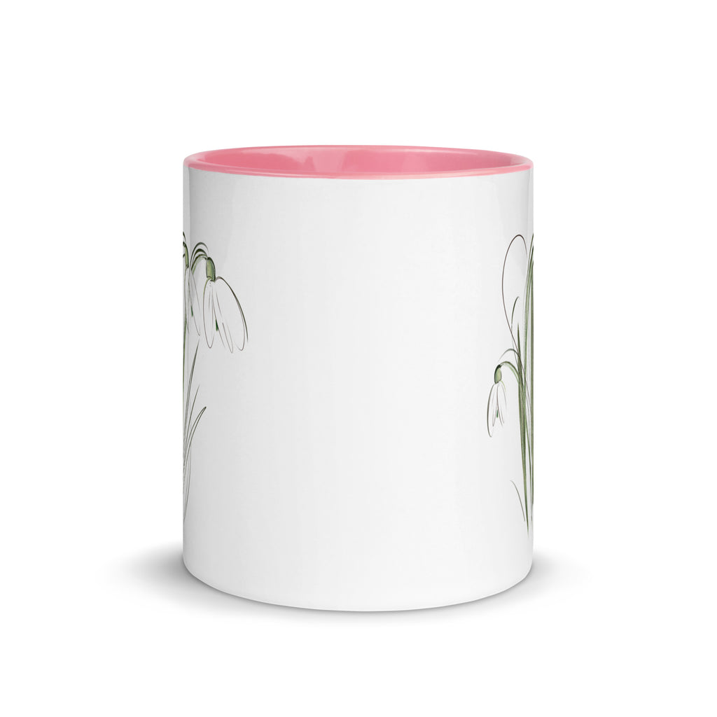 Ghiocei Vestitori Ai Primaverii - Mug with Color Inside