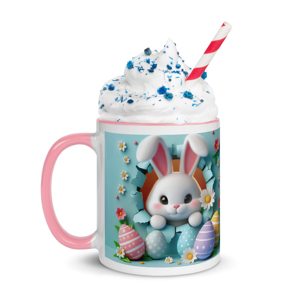 Cana cu Iepuras - Mug with Color Inside