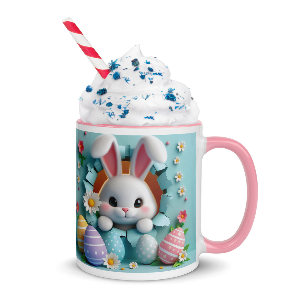 Cana cu Iepuras - Mug with Color Inside