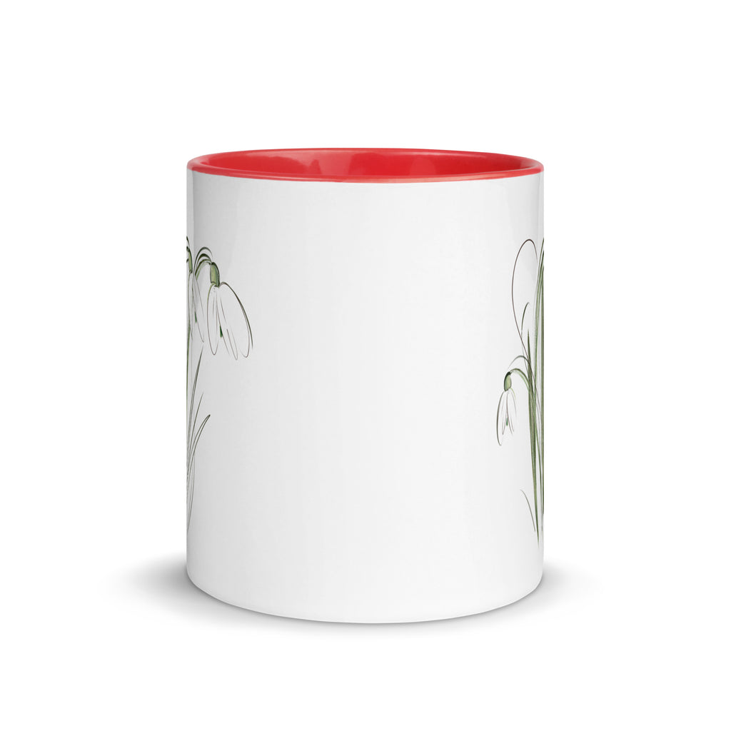 Ghiocei Vestitori Ai Primaverii - Mug with Color Inside