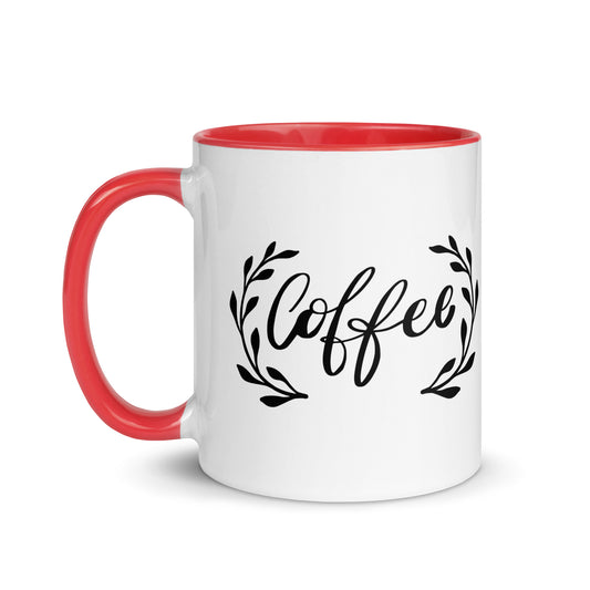 Cafea - Cana  Mug with Color Inside