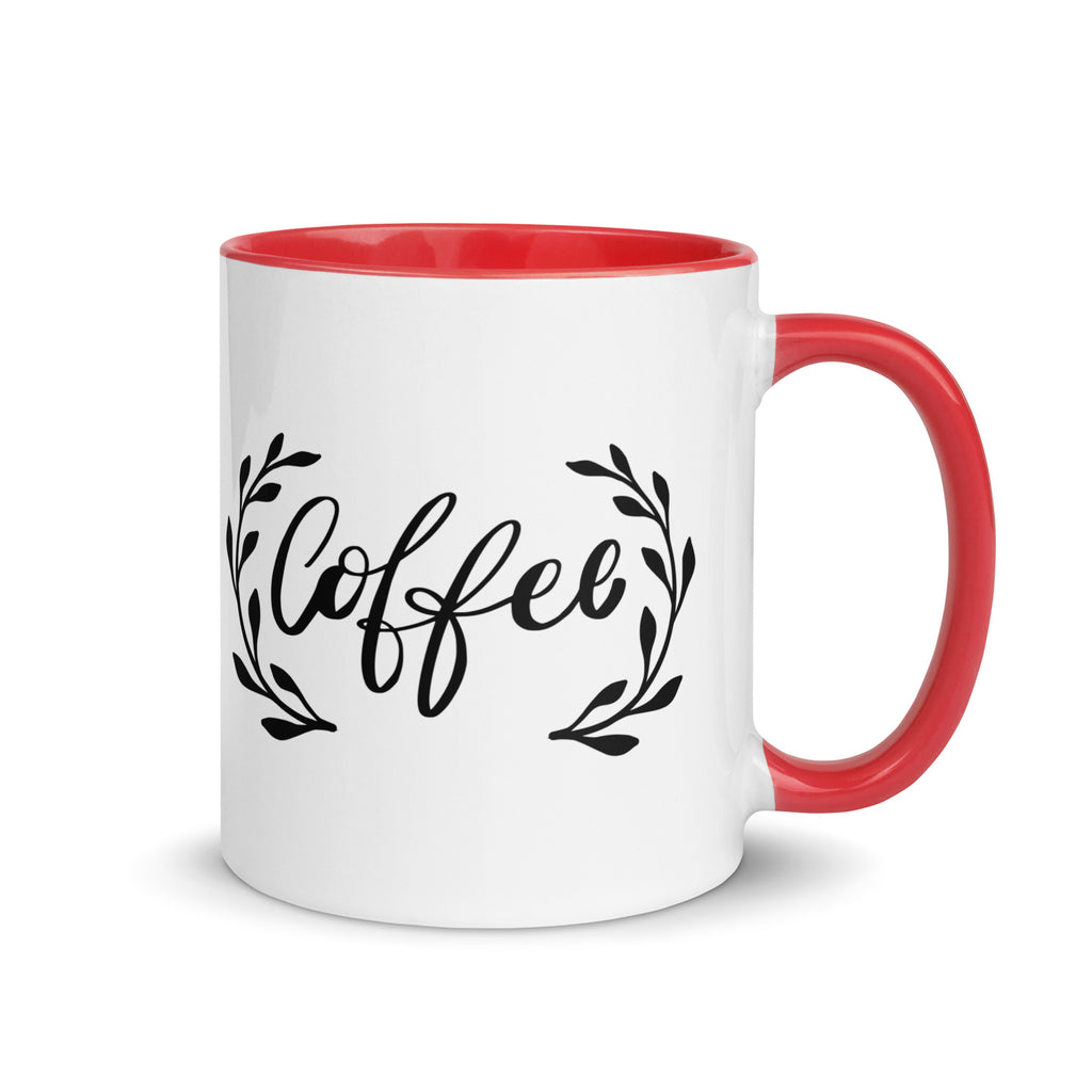 Cafea - Cana  Mug with Color Inside