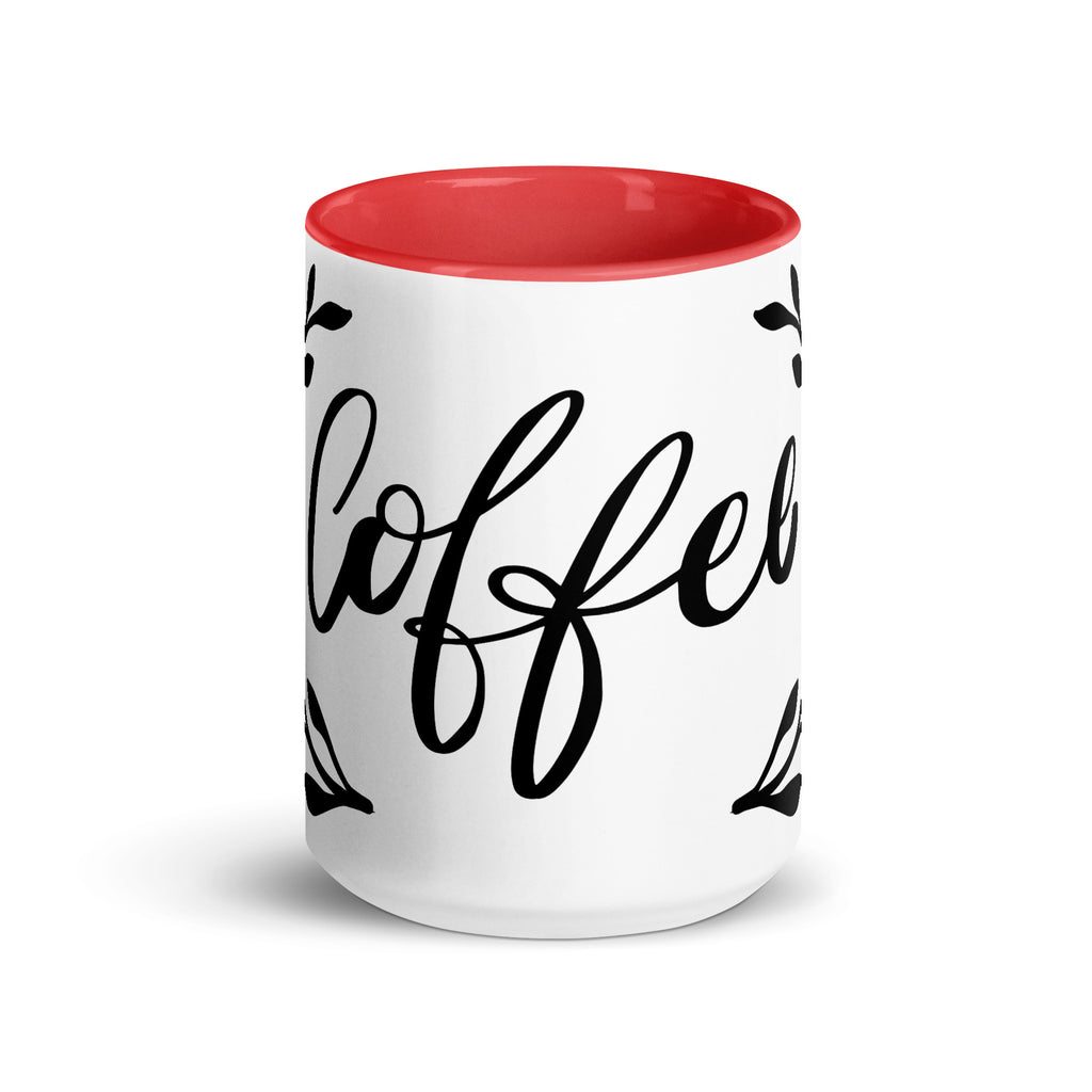 Cafea - Cana  Mug with Color Inside