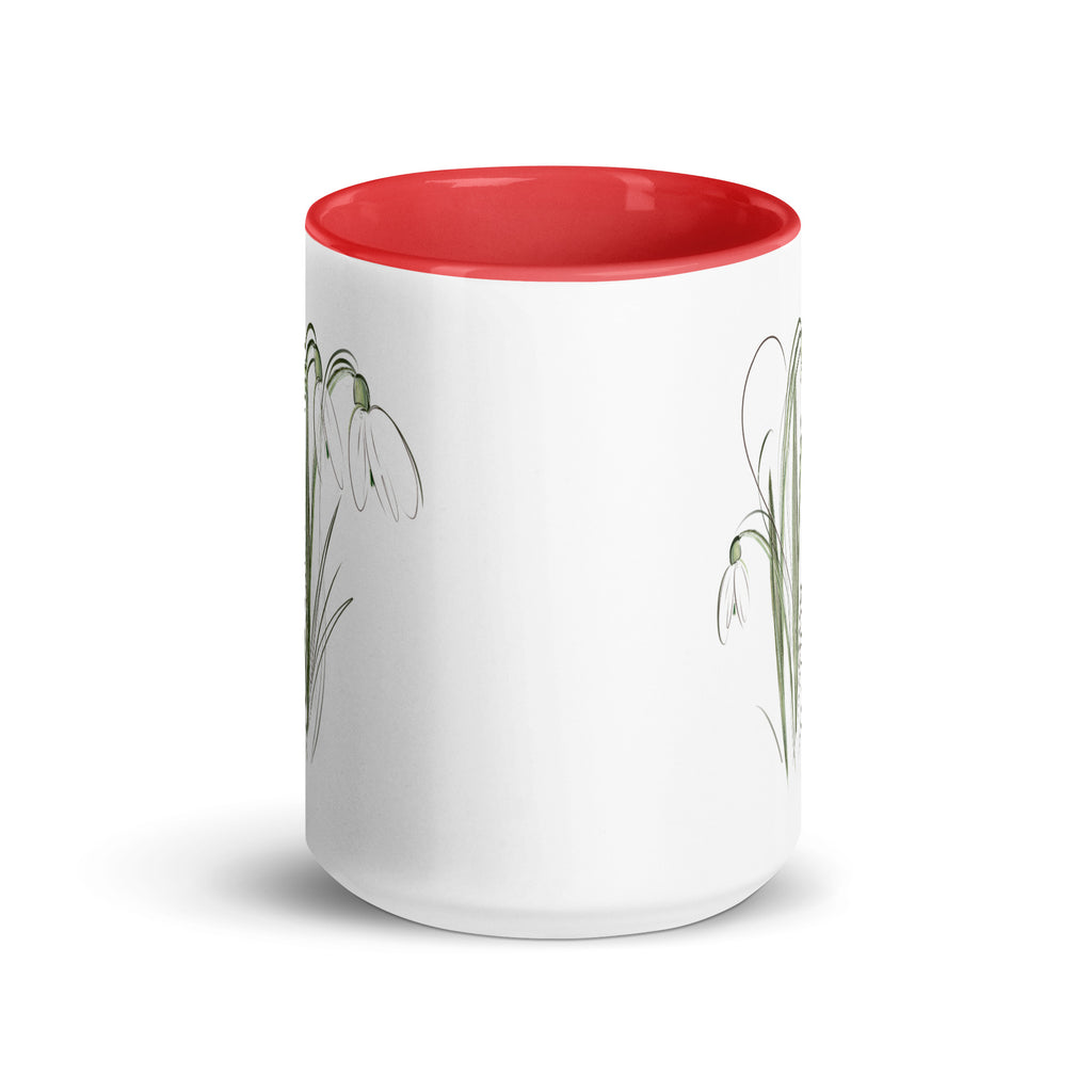 Ghiocei Vestitori Ai Primaverii - Mug with Color Inside