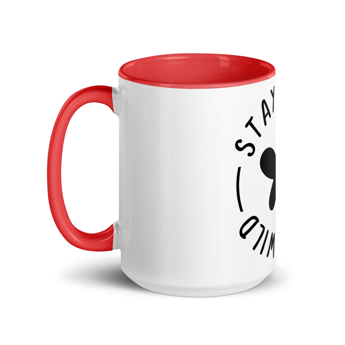 Stay Happy Stay Wild - Cana Mug with Color Inside