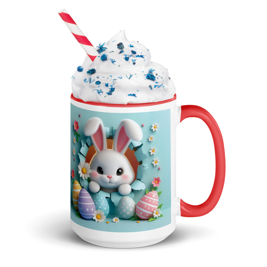 Cana cu Iepuras - Mug with Color Inside