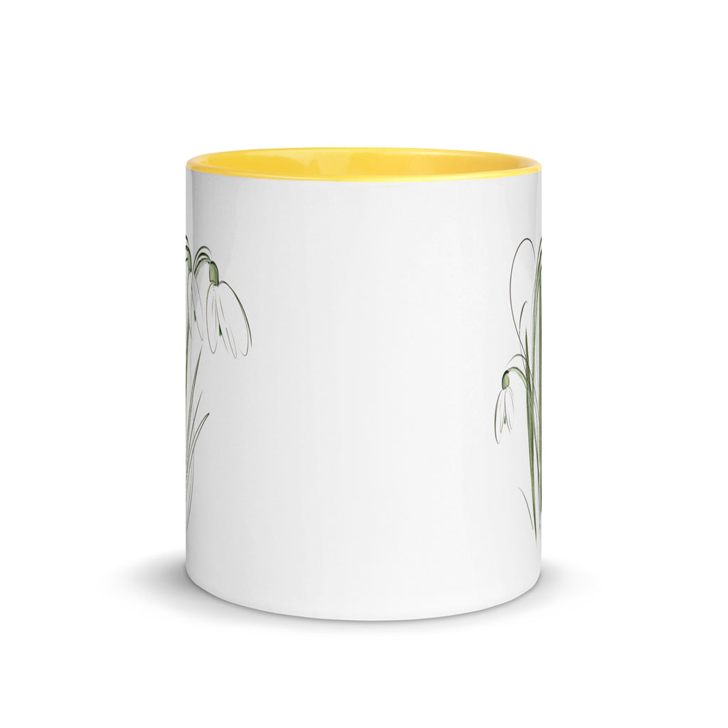 Ghiocei Vestitori Ai Primaverii - Mug with Color Inside