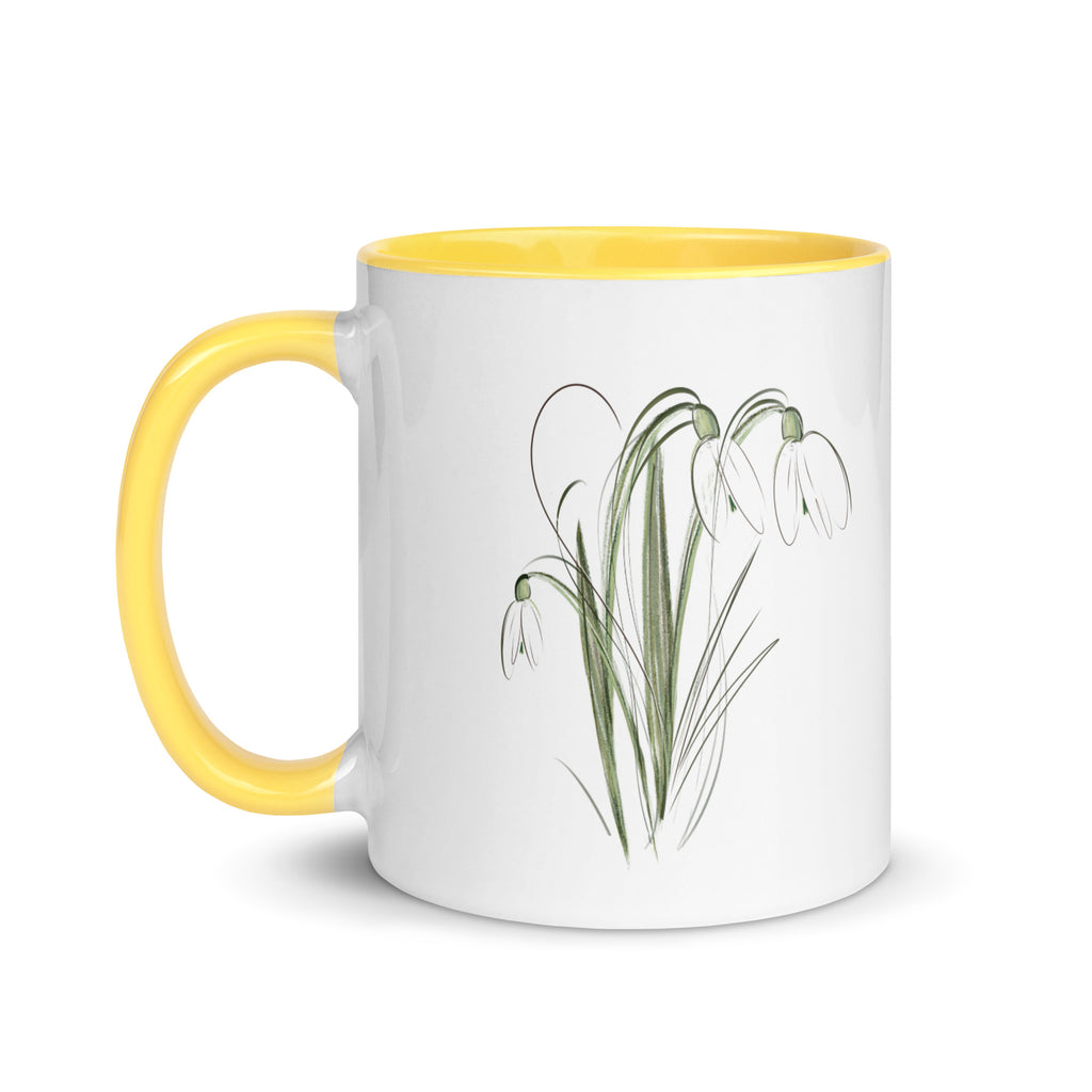 Ghiocei Vestitori Ai Primaverii - Mug with Color Inside
