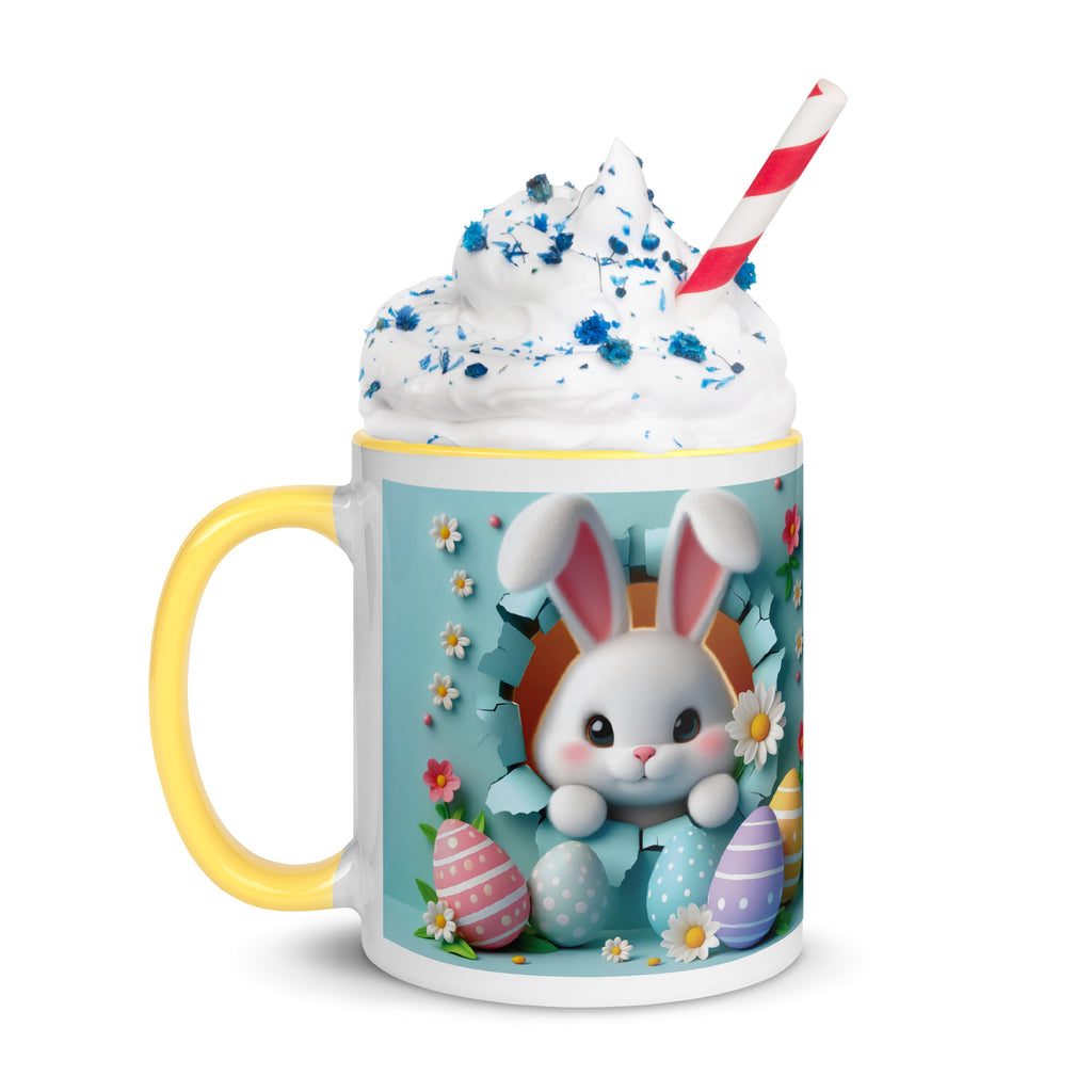Cana cu Iepuras - Mug with Color Inside