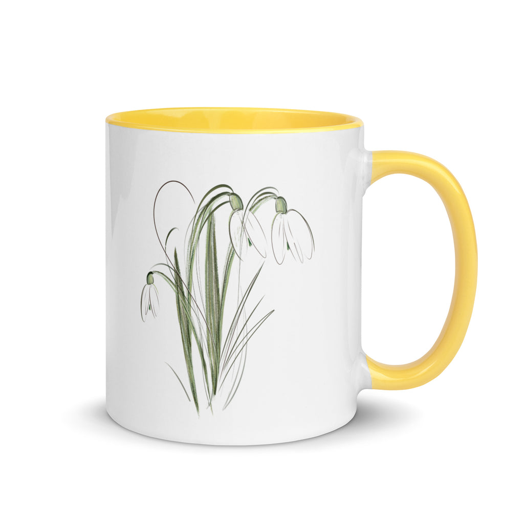 Ghiocei Vestitori Ai Primaverii - Mug with Color Inside