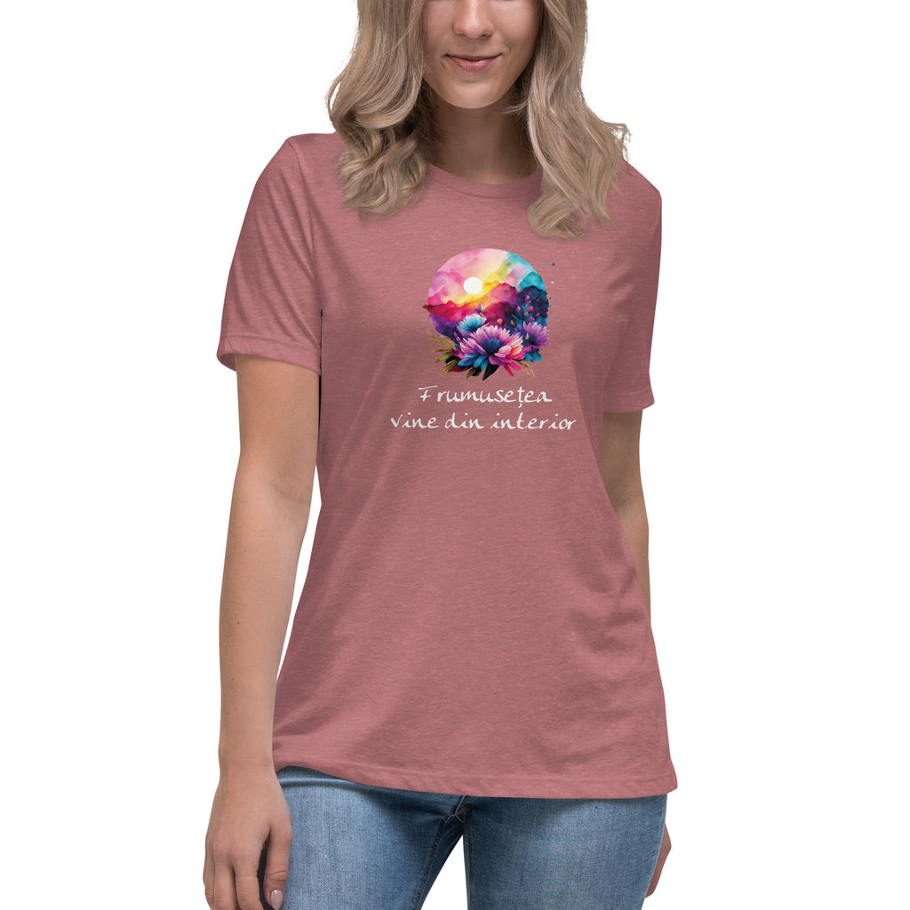Frumusetea vine din interior - Tricou pentru Femei