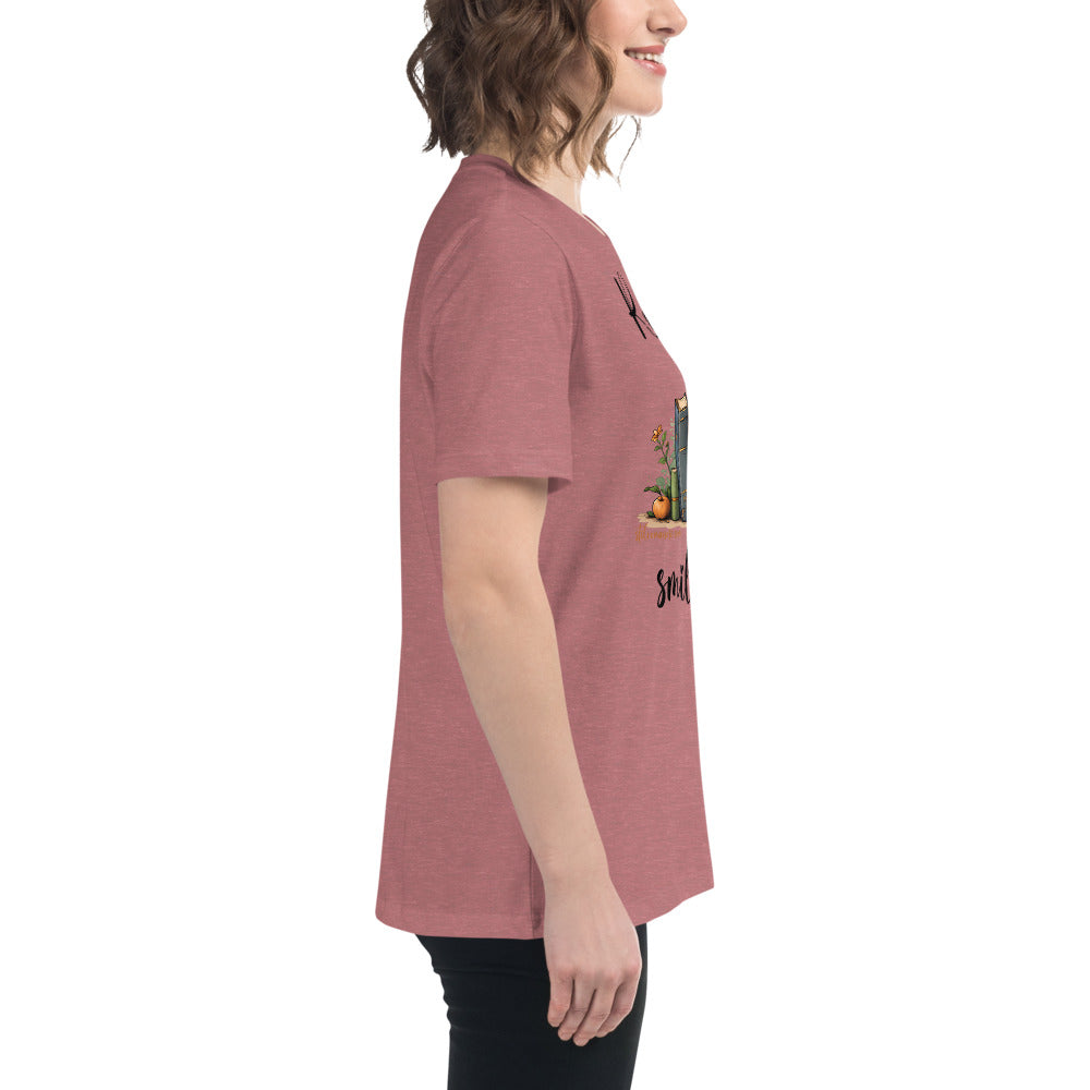 Read more, smile more - tricou femei