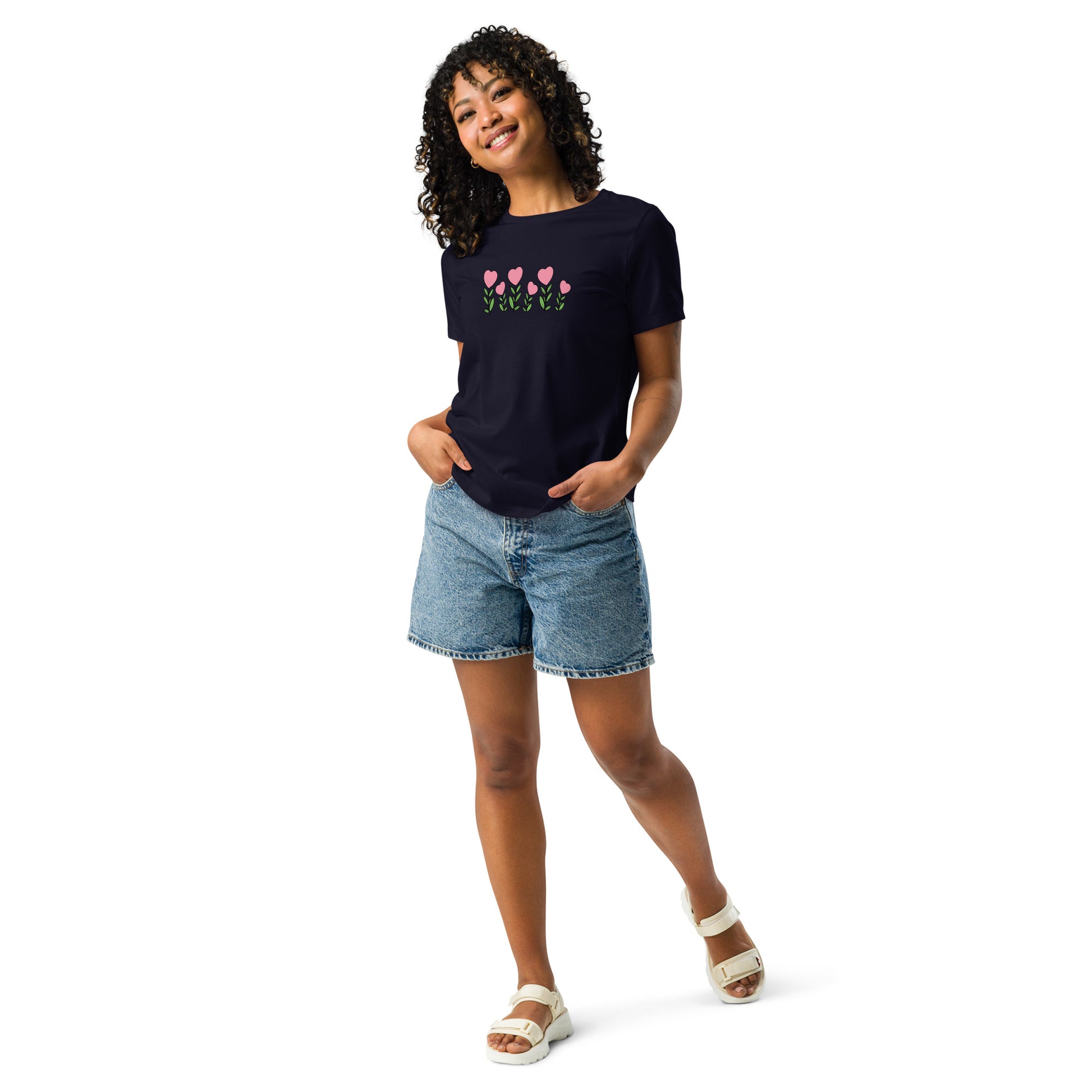 Flori - Tricou femei Women's Relaxed T-Shirt