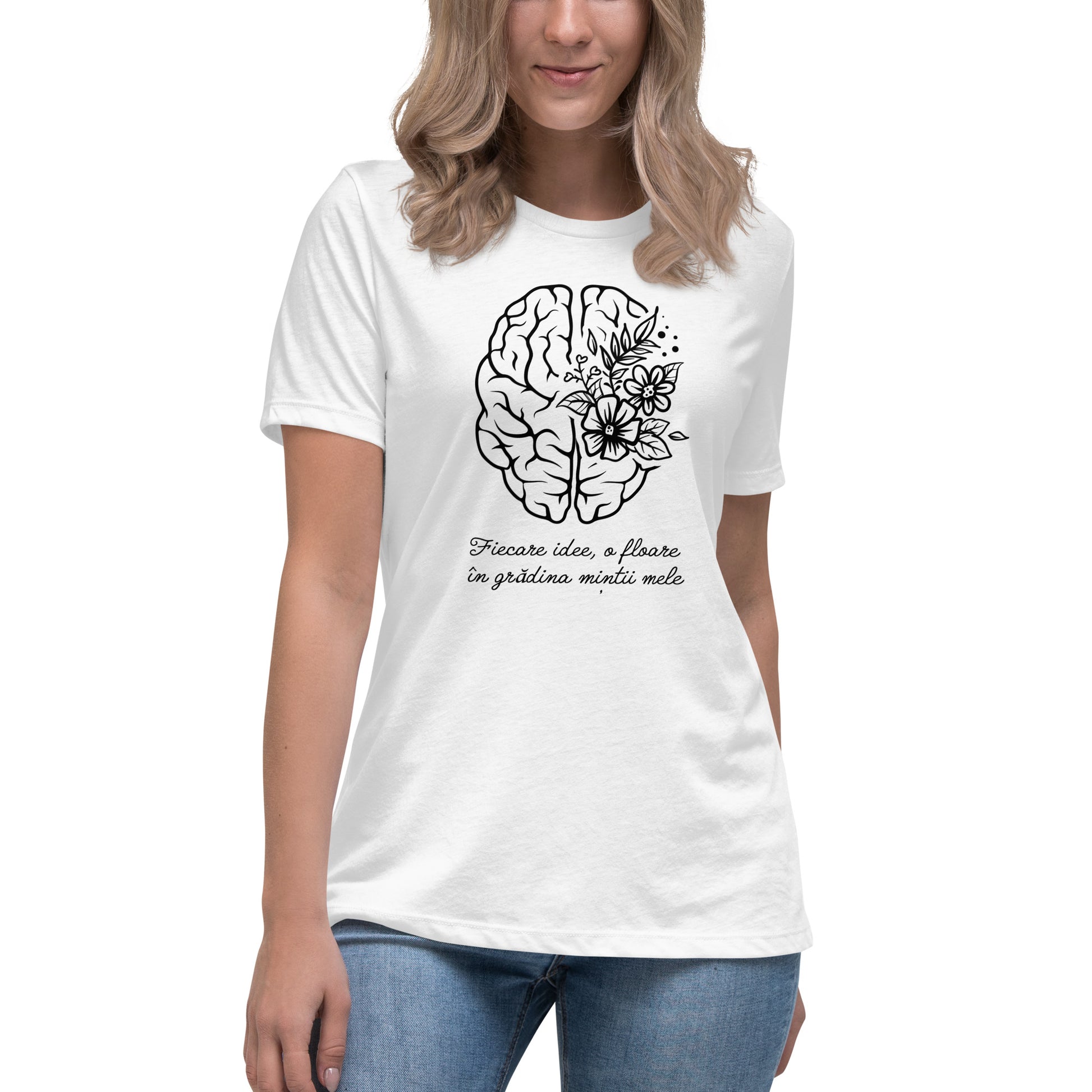 Fiecare idee o floare - Tricouri femei - Women's Relaxed T-Shirt