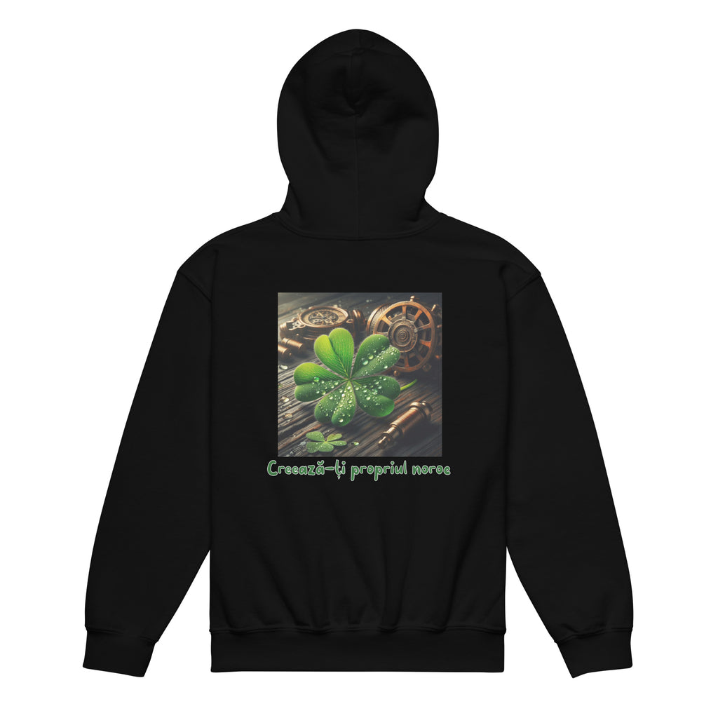 Creaza-ti propriul noroc - Youth heavy blend hoodie