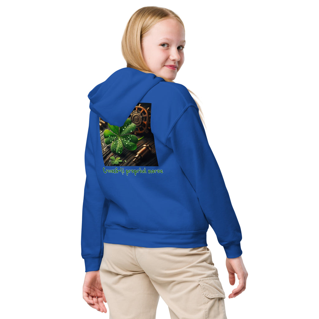 Creaza-ti propriul noroc - Youth heavy blend hoodie