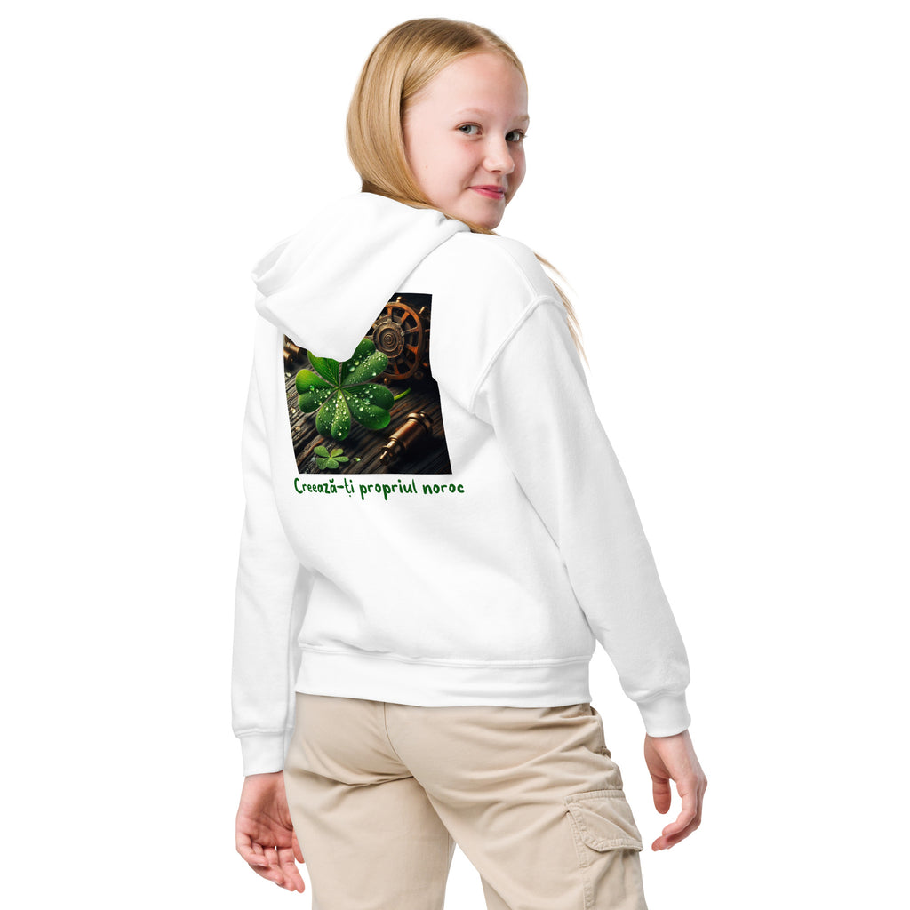 Creaza-ti propriul noroc - Youth heavy blend hoodie