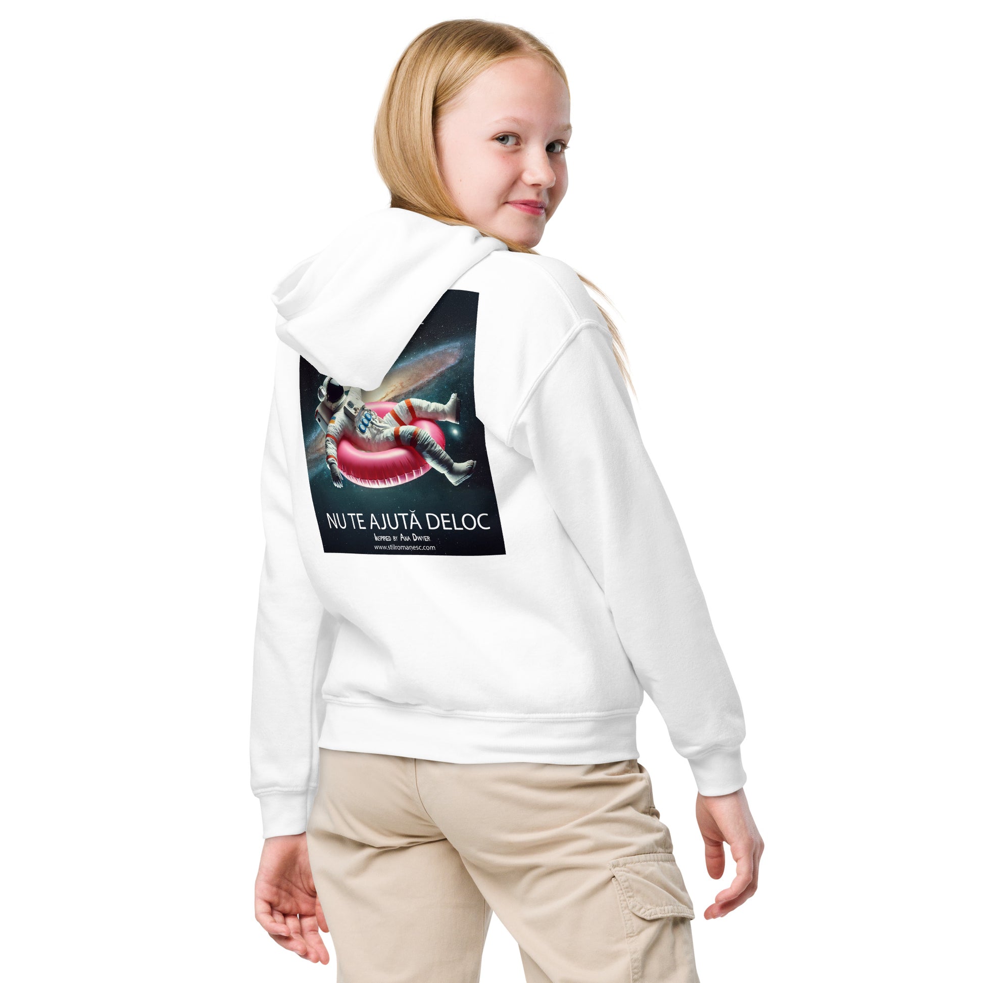 Nu plange - Hoodie pentru adolescenti